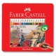 Faber-Castell Kuru Boya Red Line Metal Kutu Tam Boy 24 LÜ 11 58 45
