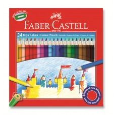 Faber-Castell Kuru Boya Red Line Karton Kutu Tam Boy 24 LÜ 5171 116324