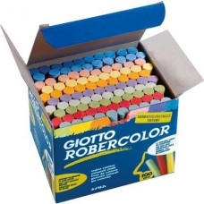 Robercolor Tebeşir Yuvarlak Tozsuz 100 LÜ Karışık Renk 