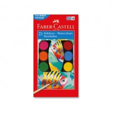 Faber-Castell Sulu Boya Büyük Boy 21 Renk 5292 125021