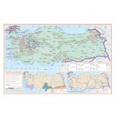 Kurtuluş  Savaşı  Haritası  (70x100 cm.)