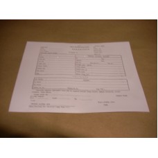 Öğrenci  Kayıt  Zarfı (1. hamur  kâğıttan, beyaz,  21x28 cm.)