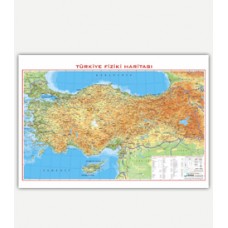 Türkiye Fiziki Haritası (70x100 cm.)